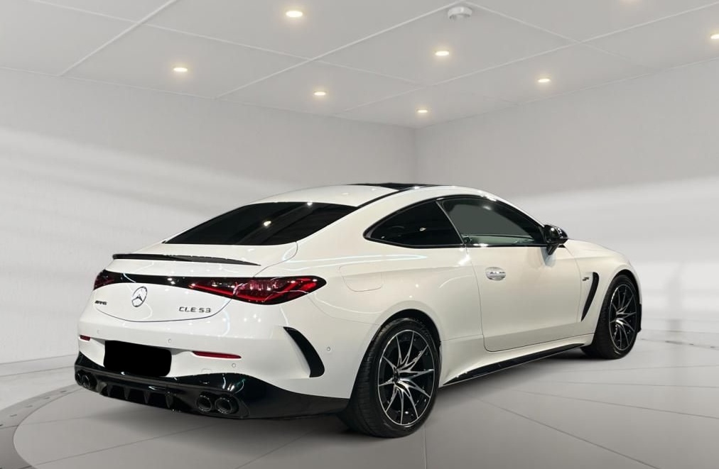 MERCEDES CLE COUPÉ 53 AMG | skladem | nový model | sportovní benzínové coupé | německé předváděcí auto | bílá metalíza | černá kůže | perfektní výbava | VIP sleva | nákup online | AUTOiBUY.com